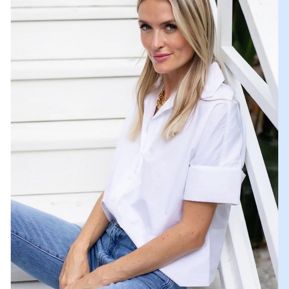 Julia Amory Antibes Shirt - Blanc XS